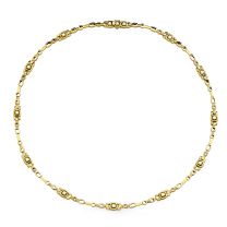 Alex Sepkus N-22 Path Yellow Gold Diamond Necklace