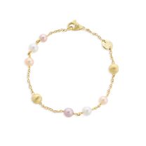 Marco Bicego BB2534-PL36-Y "Africa" 18K Yellow Gold Pearl Single Strand Bracelet