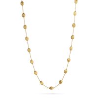Marco Bicego CB1624-Y "Siviglia" 18K Yellow Gold Large Bead Long Necklace
