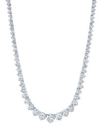 McCaskill & Company Signature Collection Riviera 18K White Gold Tennis Diamond Necklace