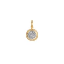 Marco Bicego PB1-B-YW "Jaipur" 18K Yellow Gold Small Pendant with Pave Diamonds
