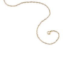 Erica Courtney "Thin Ginger" Diamond Chain Necklace